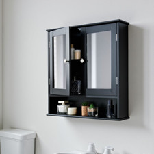 Black Wall Mounted Bathroom