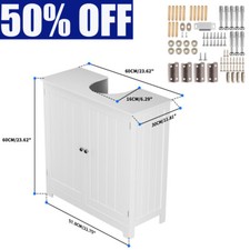 New White Bathroom Tall Under