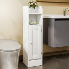 Slim Bathroom Floor Storage
