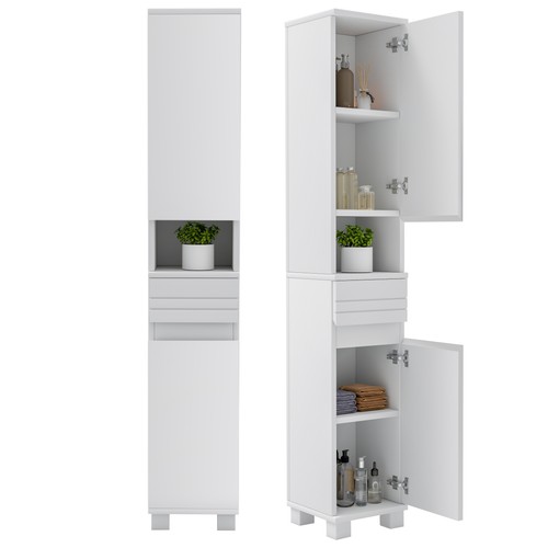 White slimline bathroom - slimline,
