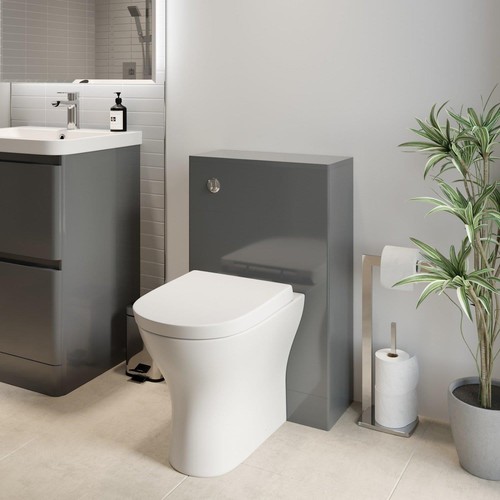 Grey bathroom furniture vanity - grey,
