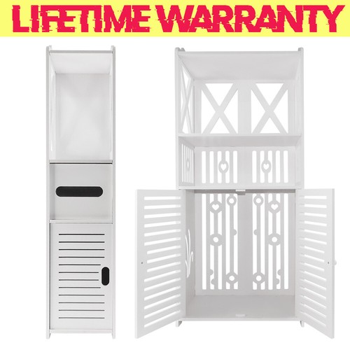 White wvc bathroom cabinet - wvc,
