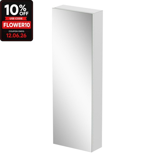 Tall bathroom mirror cabinet - tall,